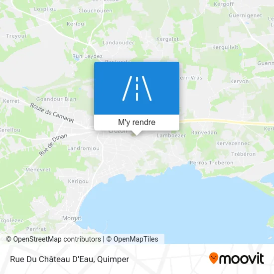 Rue Du Château D'Eau plan