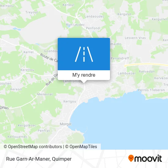 Rue Garn-Ar-Maner plan