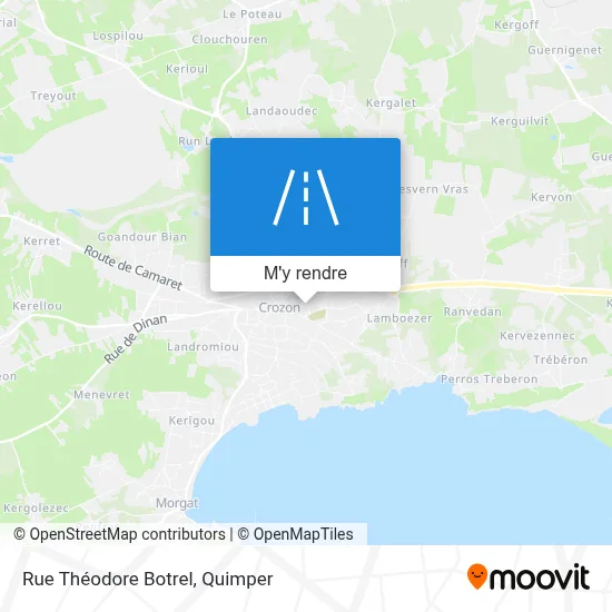 Rue Théodore Botrel plan