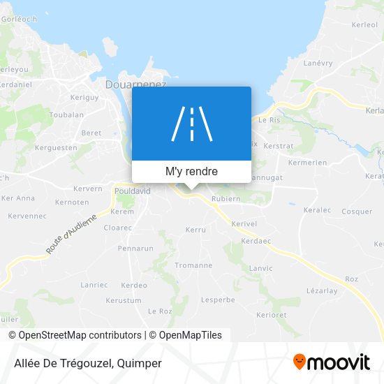 Allée De Trégouzel plan