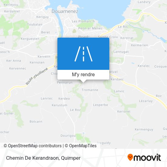 Chemin De Kerandraon plan