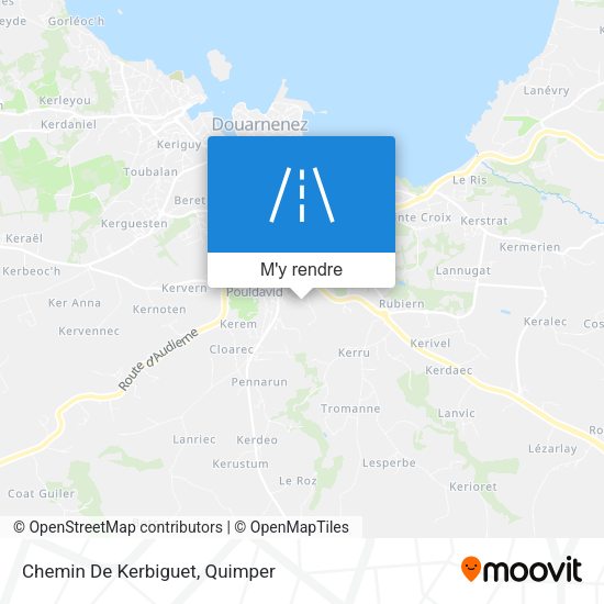 Chemin De Kerbiguet plan