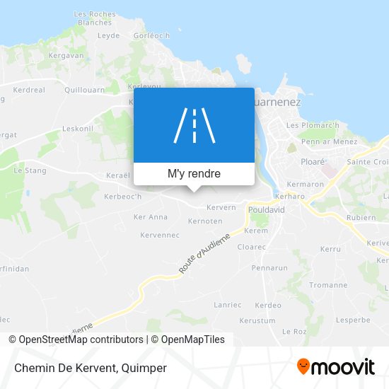 Chemin De Kervent plan