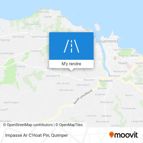 Impasse Ar C'Hoat Pin plan