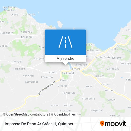 Impasse De Penn Ar Créac'H plan