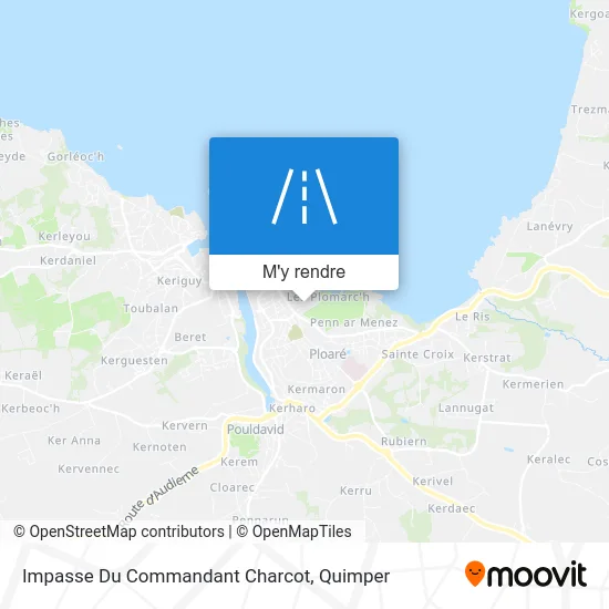 Impasse Du Commandant Charcot plan