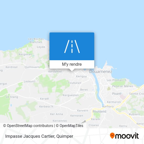 Impasse Jacques Cartier plan