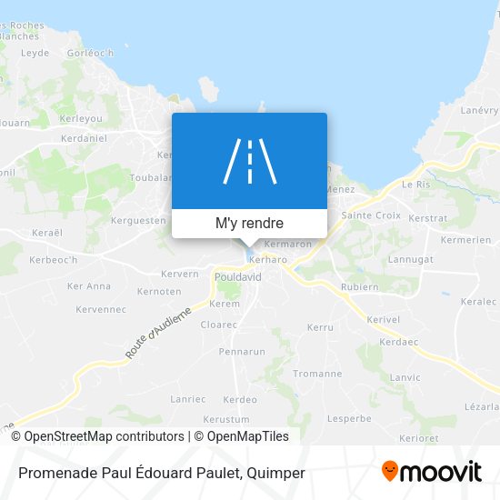 Promenade Paul Édouard Paulet plan