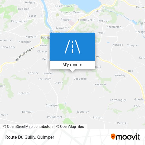 Route Du Guilly plan