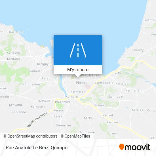 Rue Anatole Le Braz plan