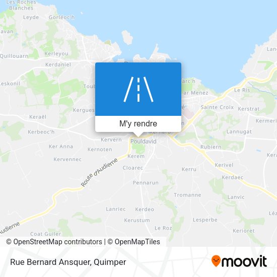 Rue Bernard Ansquer plan
