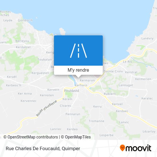 Rue Charles De Foucauld plan