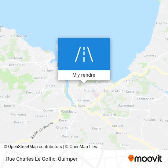 Rue Charles Le Goffic plan