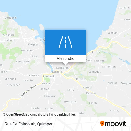 Rue De Falmouth plan