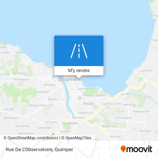 Rue De L'Observatoire plan