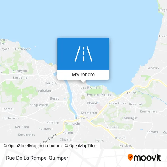 Rue De La Rampe plan