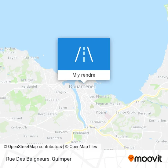 Rue Des Baigneurs plan