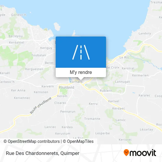 Rue Des Chardonnerets plan