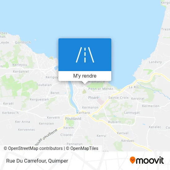 Rue Du Carrefour plan