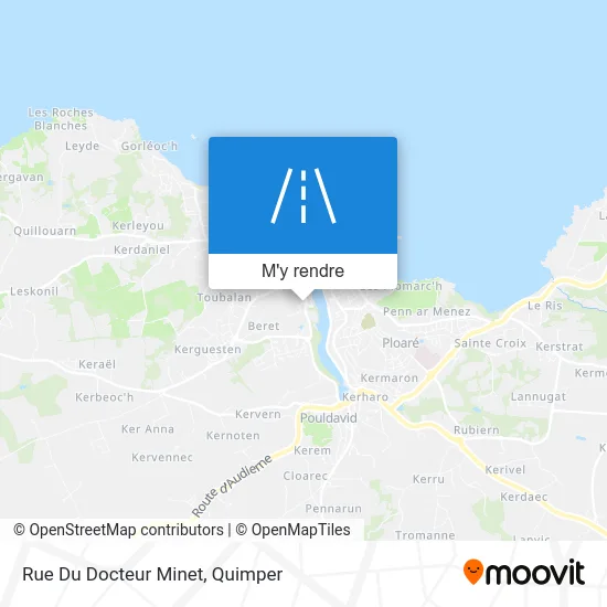 Rue Du Docteur Minet plan