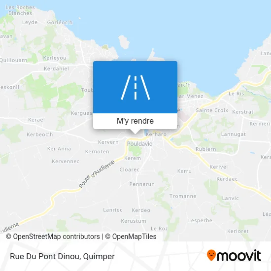 Rue Du Pont Dinou plan