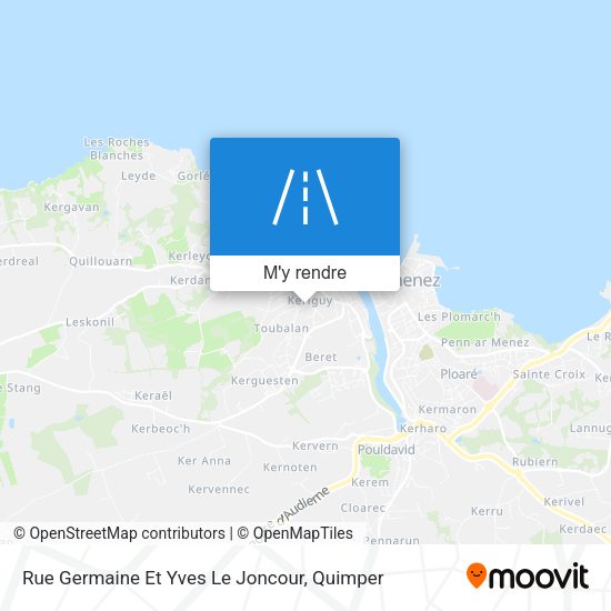 Rue Germaine Et Yves Le Joncour plan