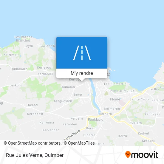 Rue Jules Verne plan