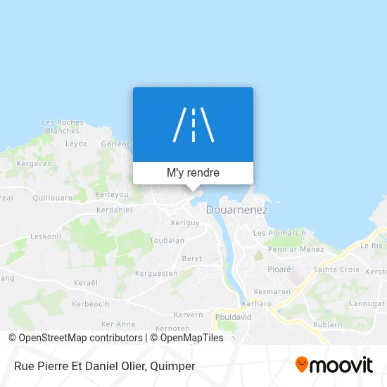 Rue Pierre Et Daniel Olier plan