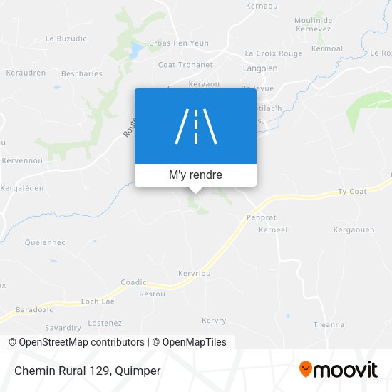 Chemin Rural 129 plan