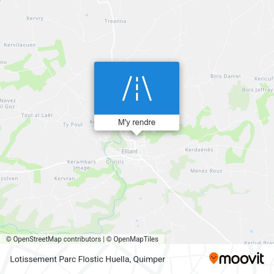 Lotissement Parc Flostic Huella plan