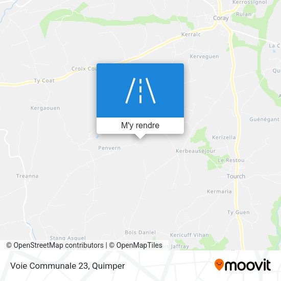 Voie Communale 23 plan