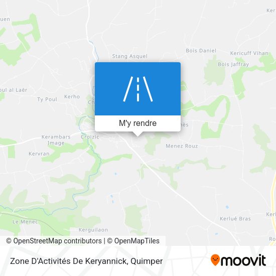 Zone D'Activités De Keryannick plan