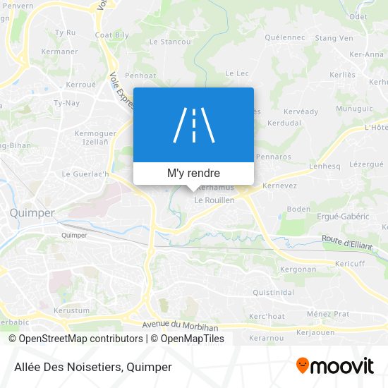 Allée Des Noisetiers plan