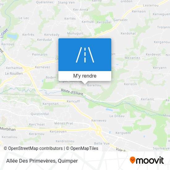 Allée Des Primevères plan