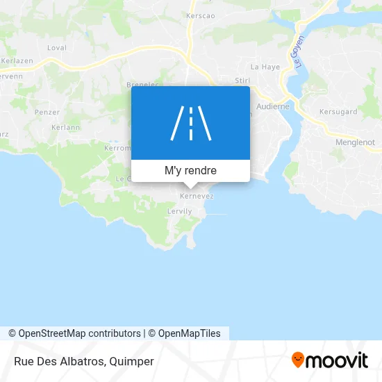 Rue Des Albatros plan