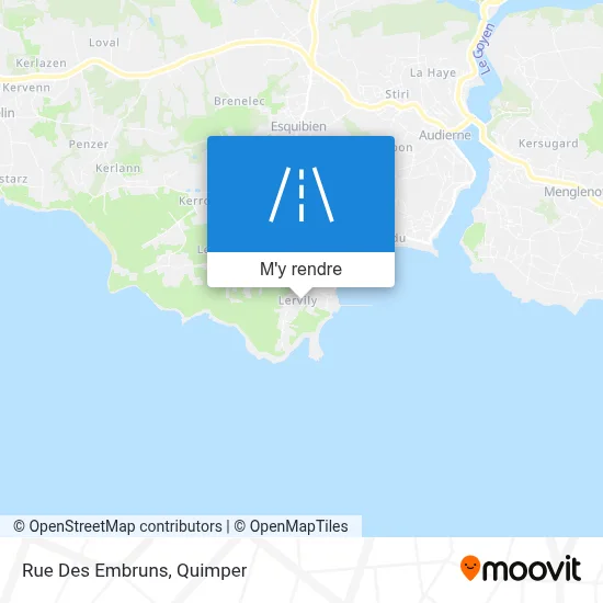 Rue Des Embruns plan