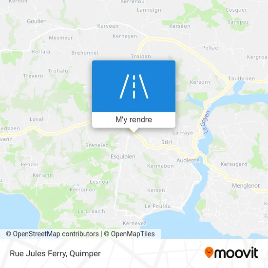 Rue Jules Ferry plan