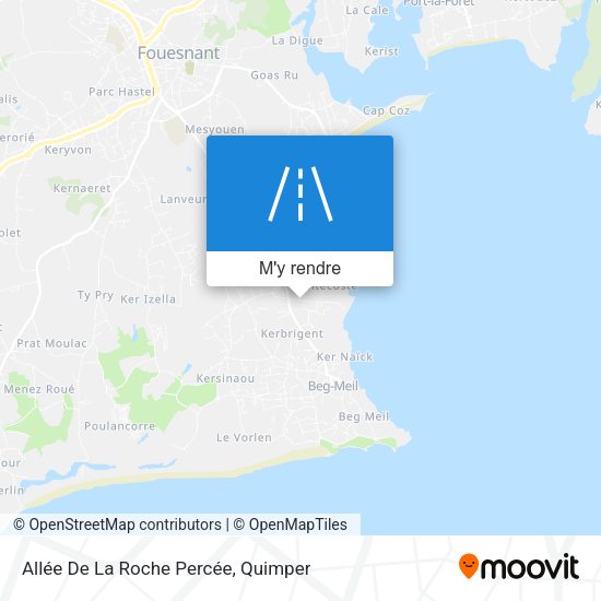 Allée De La Roche Percée plan