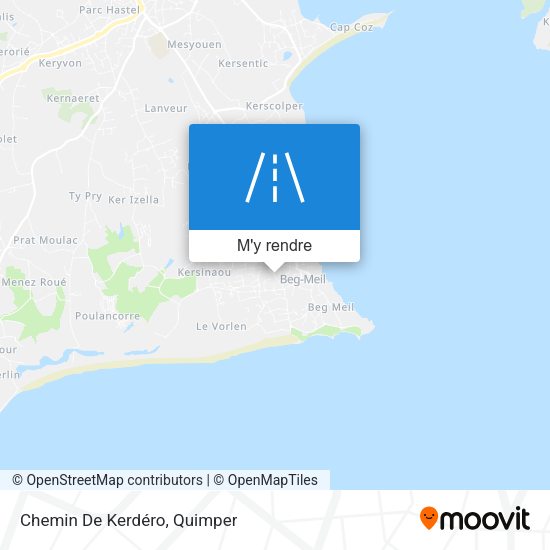 Chemin De Kerdéro plan