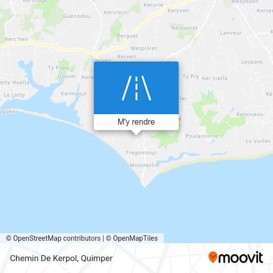Chemin De Kerpol plan
