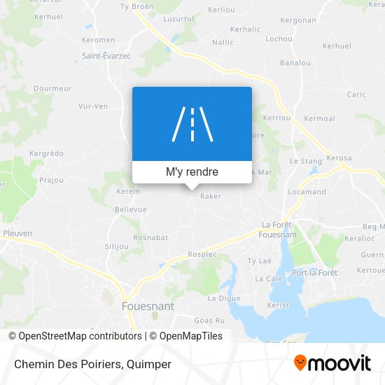 Chemin Des Poiriers plan