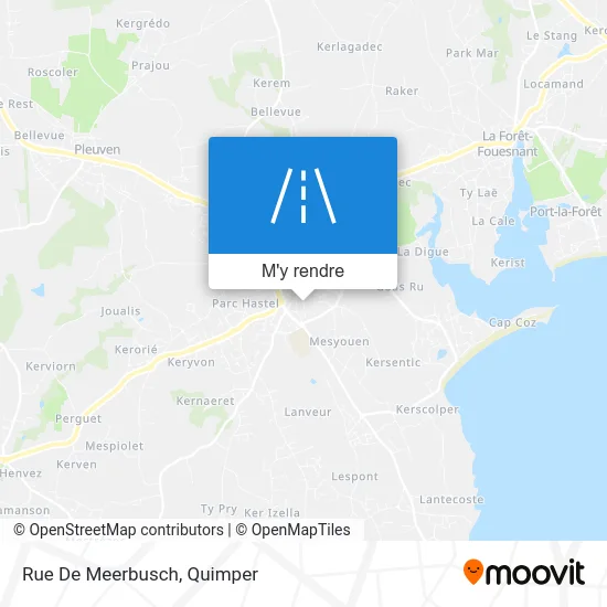 Rue De Meerbusch plan