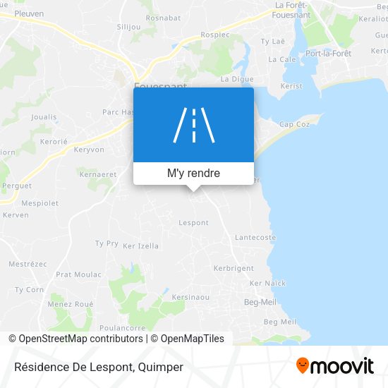 Résidence De Lespont plan
