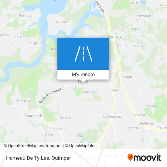 Hameau De Ty-Lae plan