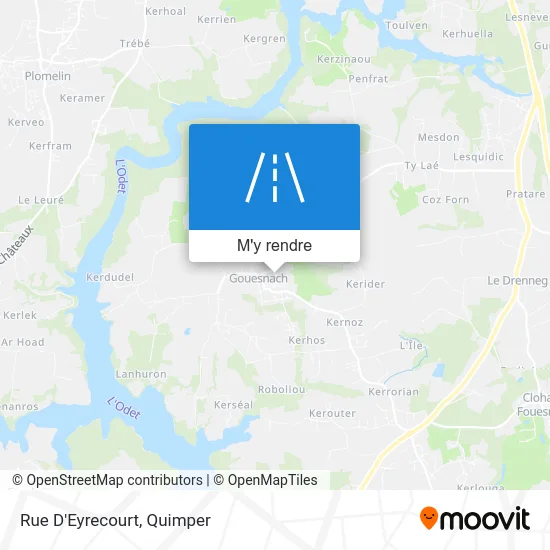 Rue D'Eyrecourt plan