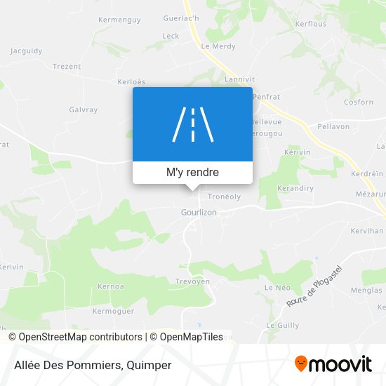 Allée Des Pommiers plan