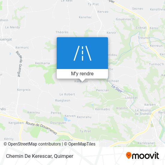 Chemin De Kerescar plan