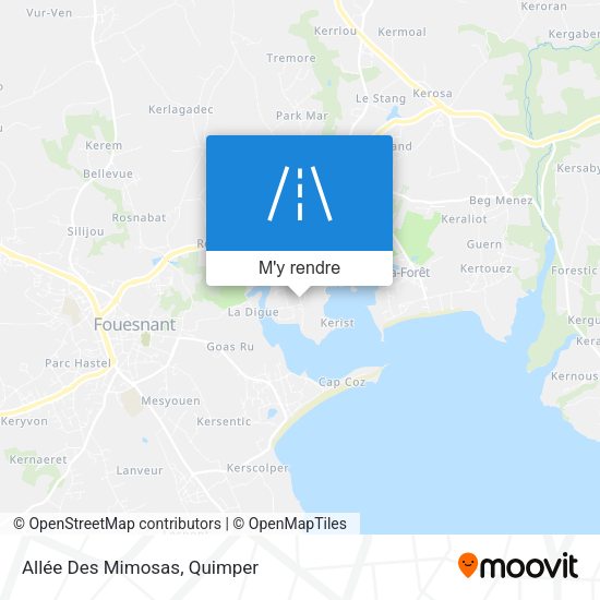 Allée Des Mimosas plan