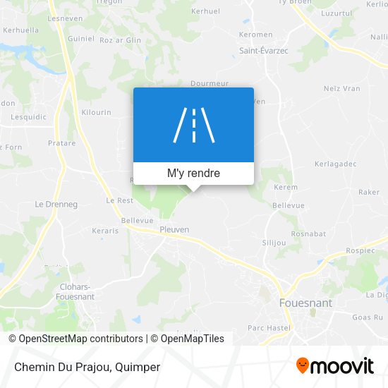 Chemin Du Prajou plan