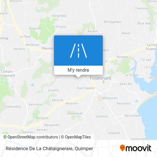 Résidence De La Châtaigneraie plan